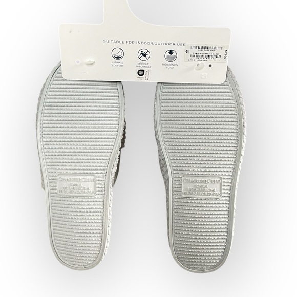 ❄️3/$20 NWT CHARTER CLUB Women’s Memory Foam Slippers - Picture 4 of 5